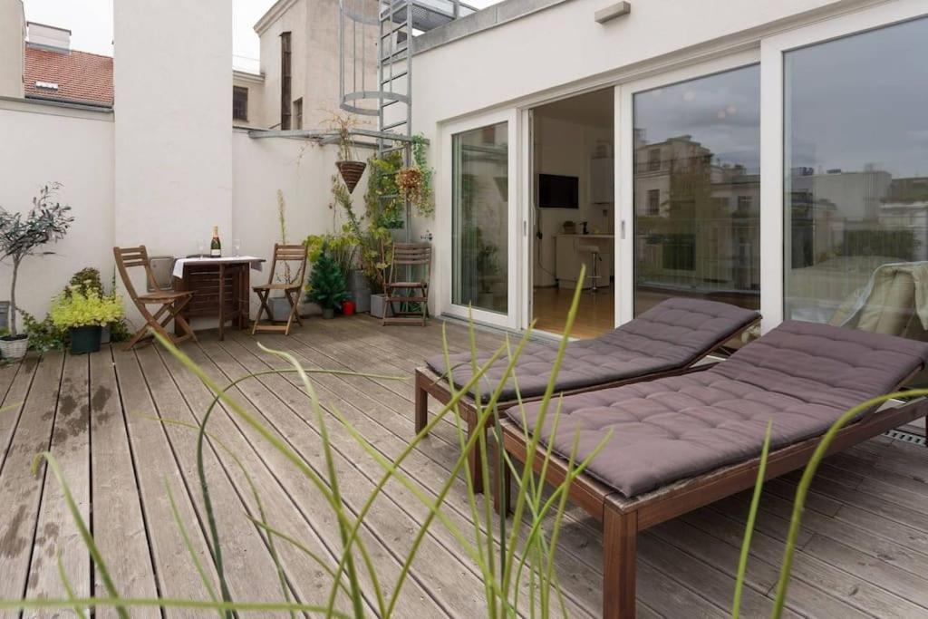 Amazing Terrace, Close To Viennas Biggest Shopping Street Zewnętrze zdjęcie